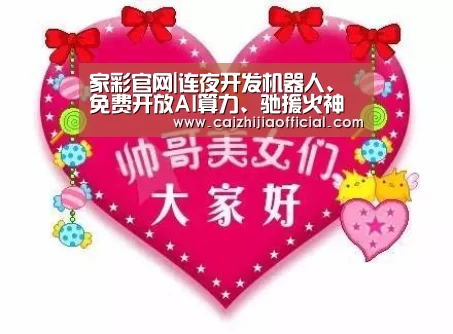 家彩官网|连夜开发机器人、免费开放AI算力、驰援火神山5G......云厂商把能干的都干了(图1) 家彩